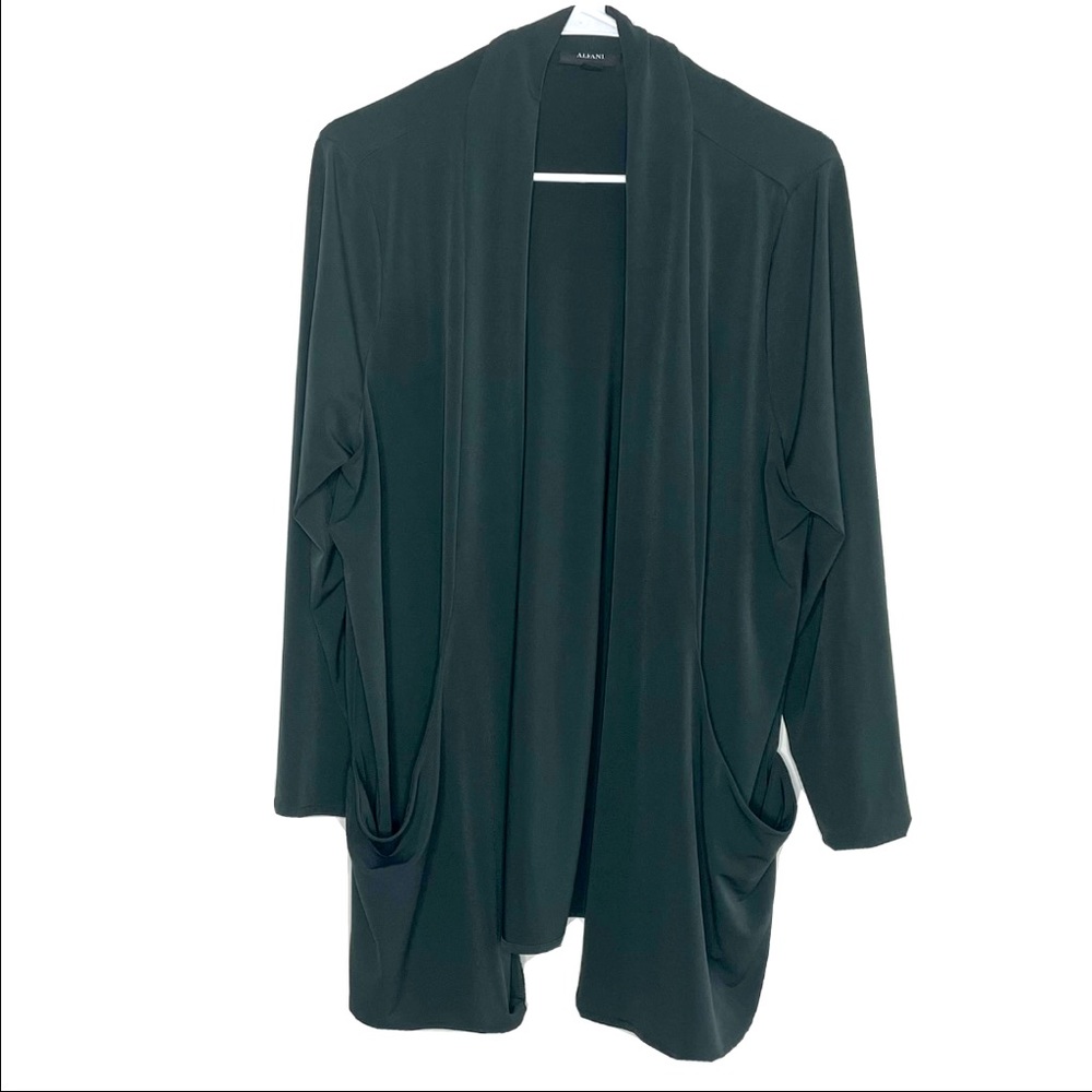 Alfani Hunter Green cardigan with pockets L